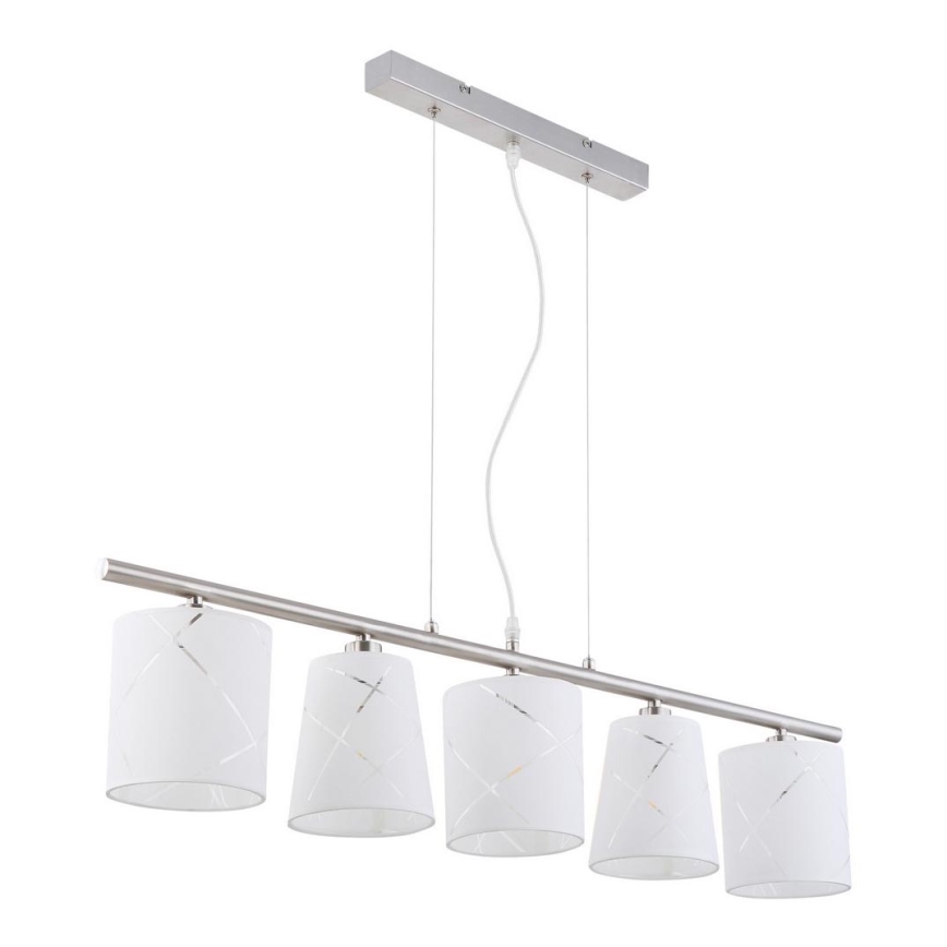 Globo - Candelabro suspenso 5xE14/25W/230V