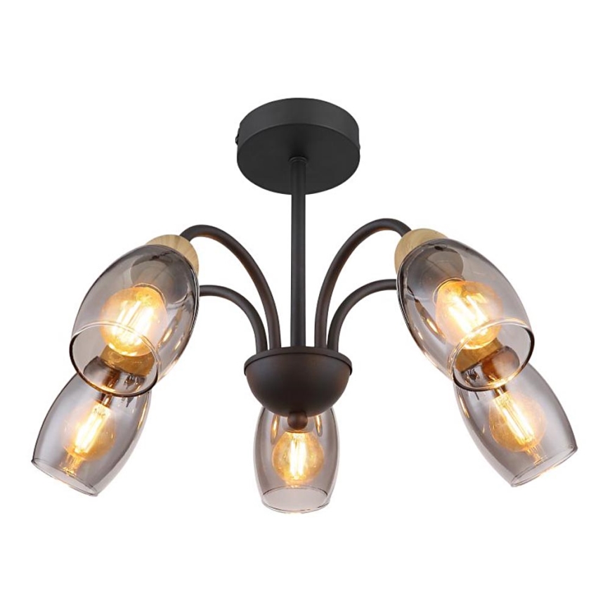 Globo - Candelabro suspenso 5xE14/25W/230V