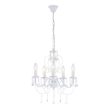 Globo - Candelabro suspenso 5xE14/40W/230V