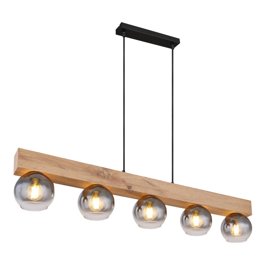 Globo - Candelabro suspenso 5xE27/40W/230V
