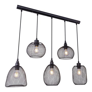 Globo - Candelabro suspenso 5xE27/60W/230V