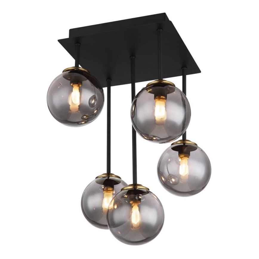 Globo - Candelabro suspenso 5xG9/28W/230V