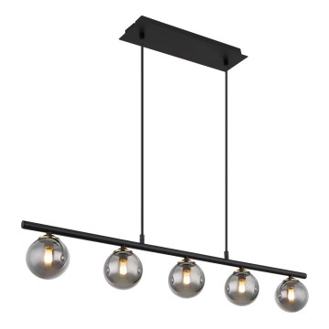 Globo - Candelabro suspenso 5xG9/28W/230V