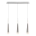 Globo - Candelabro suspenso LED 3xLED/5W/230V
