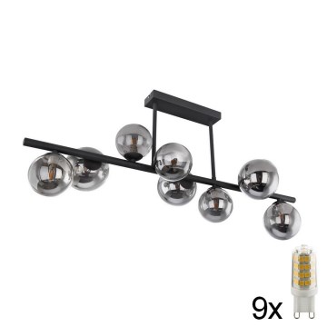 Globo - Candelabro suspenso LED 9xG9/3W/230V