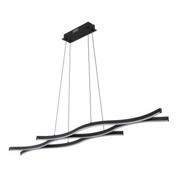 Globo - Candelabro suspenso LED LED/35W/230V preto