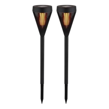 Globo - CONJUNTO 2x Candeeiros solares LED LED/0,1W/1,2V IP44