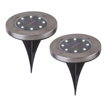 Globo - CONJUNTO 2x Iluminação solar LED LED/0,8W/3V IP44