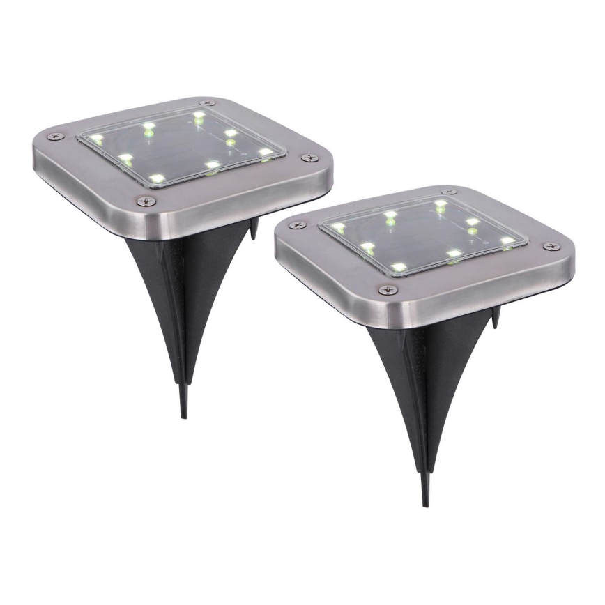 Globo - CONJUNTO 2x Luzes solares LED LED/0,8W/1,2V IP44 300 mAh