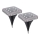 Globo - CONJUNTO 2x Luzes solares LED LED/0,8W/1,2V IP44 300 mAh