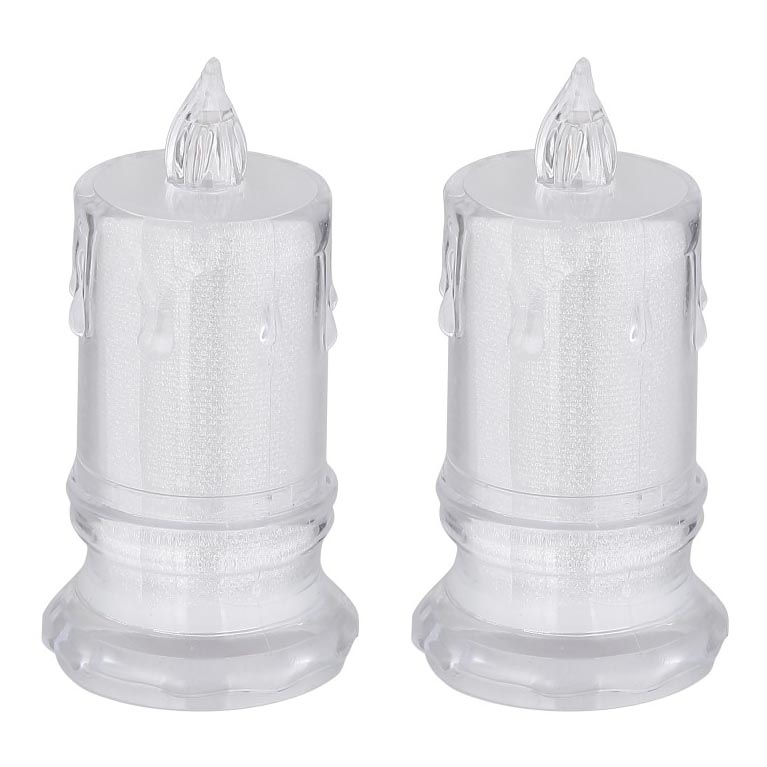 Globo - CONJUNTO 2x Velas LED LED/0,25W/3xLR1130