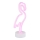 Globo - Decoração de mesa LED neon  LED/2W/3xAA flamingo