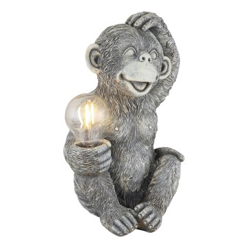 Globo - Decoração solar LED/0,02W/3V IP44 macaco