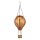 Globo - Decoração solar LED suspensa 12xLED/0,02W/3V IP44 Balão voador