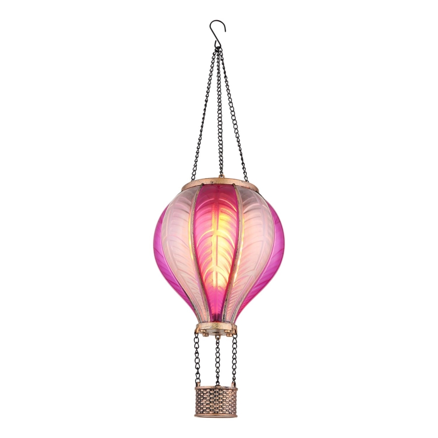 Globo - Decoração solar LED suspensa 20xLED/0,5W/3V IP44 Balão voador
