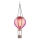 Globo - Decoração solar LED suspensa 20xLED/0,5W/3V IP44 Balão voador