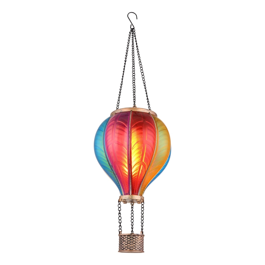 Globo - Decoração solar suspensa 20xLED/0,5W/3V IP44 Balão voador