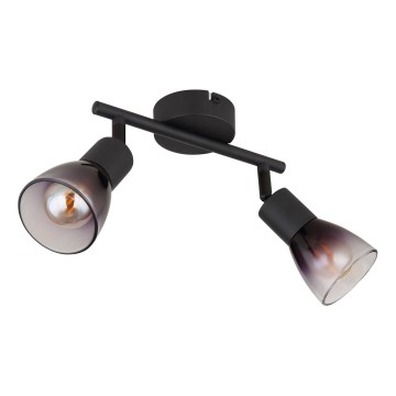 Globo - Foco 2xE14/25W/230V preto