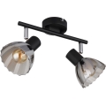 Globo - Foco 2xE14/40W/230V preto