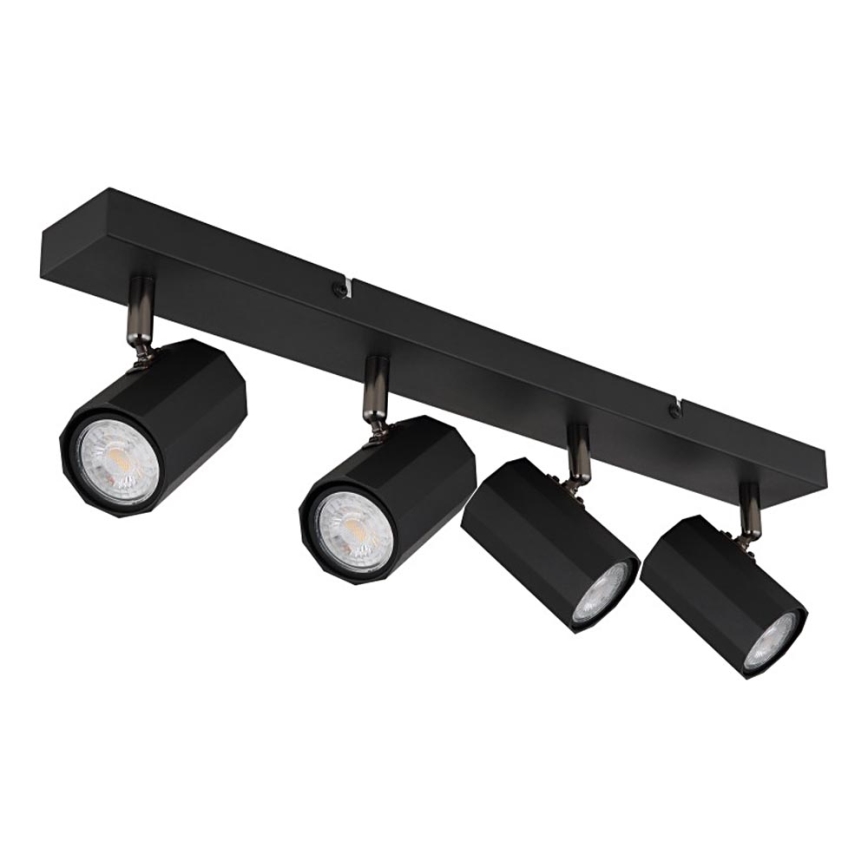 Globo - Foco 4xGU10/25W/230V preto