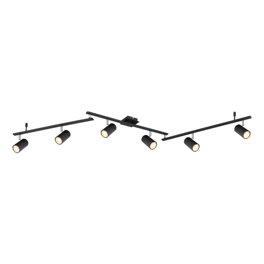 Globo - Foco 6xGU10/35W/230V preto