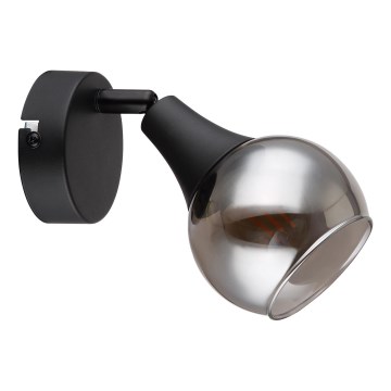 Globo - Foco de parede 1xE14/40W/230V preto
