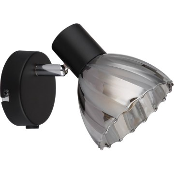 Globo - Foco de parede 1xE14/40W/230V preto
