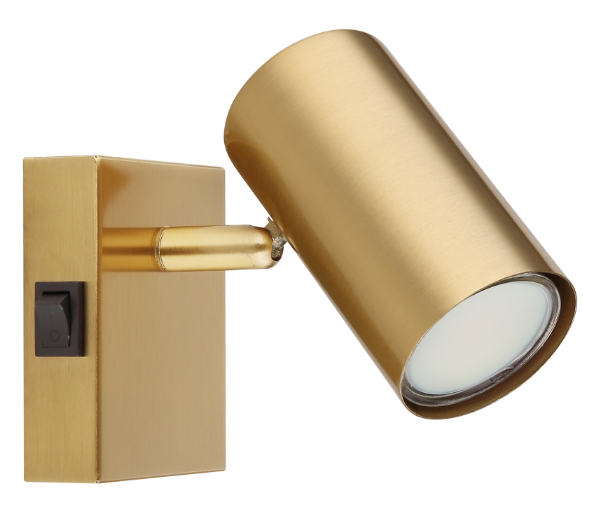 Globo - Foco de parede 1xGU10/25W/230V dourado