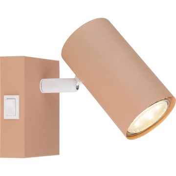 Globo - Foco de parede 1xGU10/25W/230V laranja