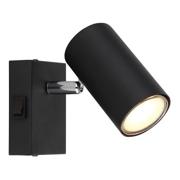 Globo - Foco de parede 1xGU10/25W/230V preto