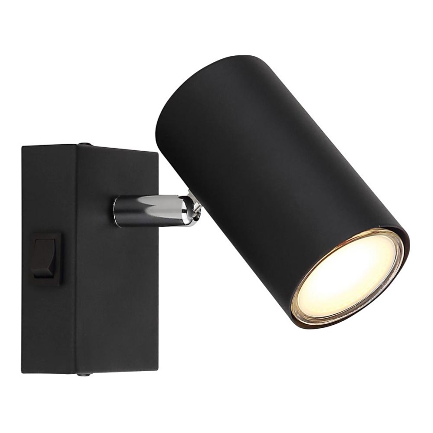 Globo - Foco de parede 1xGU10/25W/230V preto
