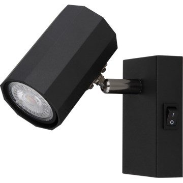 Globo - Foco de parede 1xGU10/25W/230V preto