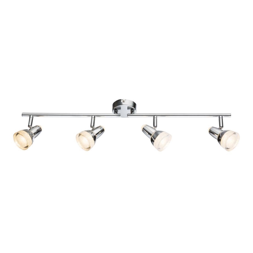 Globo - Foco LED 4xLED/4W/230V cromado brilhante