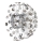 Globo - Iluminação de parede LED 6xG9/3,5W/230V cromado brilhante