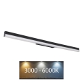 Globo - Iluminação de parede LED LED/18W/230V 3000/6000K 80 cm preto