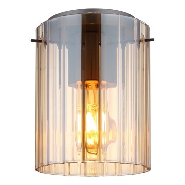 Globo - Iluminação de teto 1xE27/40W/230V diâmetro 18 cm castanho