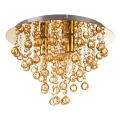 Globo - Iluminação de teto 3xE14/40W/230V diâmetro 38 cm dourado