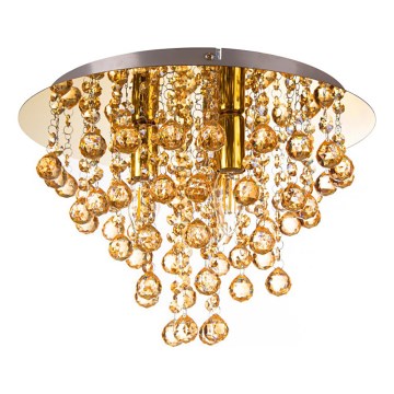 Globo - Iluminação de teto 3xE14/40W/230V diâmetro 38 cm dourado