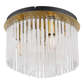Globo - Iluminação de teto 5xE27/60W/230V diâmetro 32 cm dourado