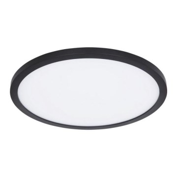 Globo - Iluminação de teto de casa de banho LED com regulação LED/18W/230V diâmetro 29,4 cm IP44 preto