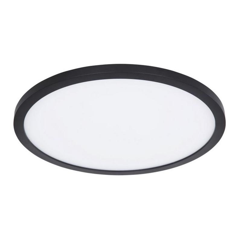 Globo - Iluminação de teto de casa de banho LED com regulação LED/18W/230V diâmetro 29,4 cm IP44 preto