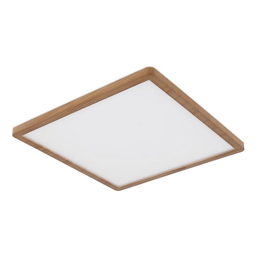 Globo - Iluminação de teto de casa de banho LED com regulação LED/24W/230V 42x42 cm IP44 castanho