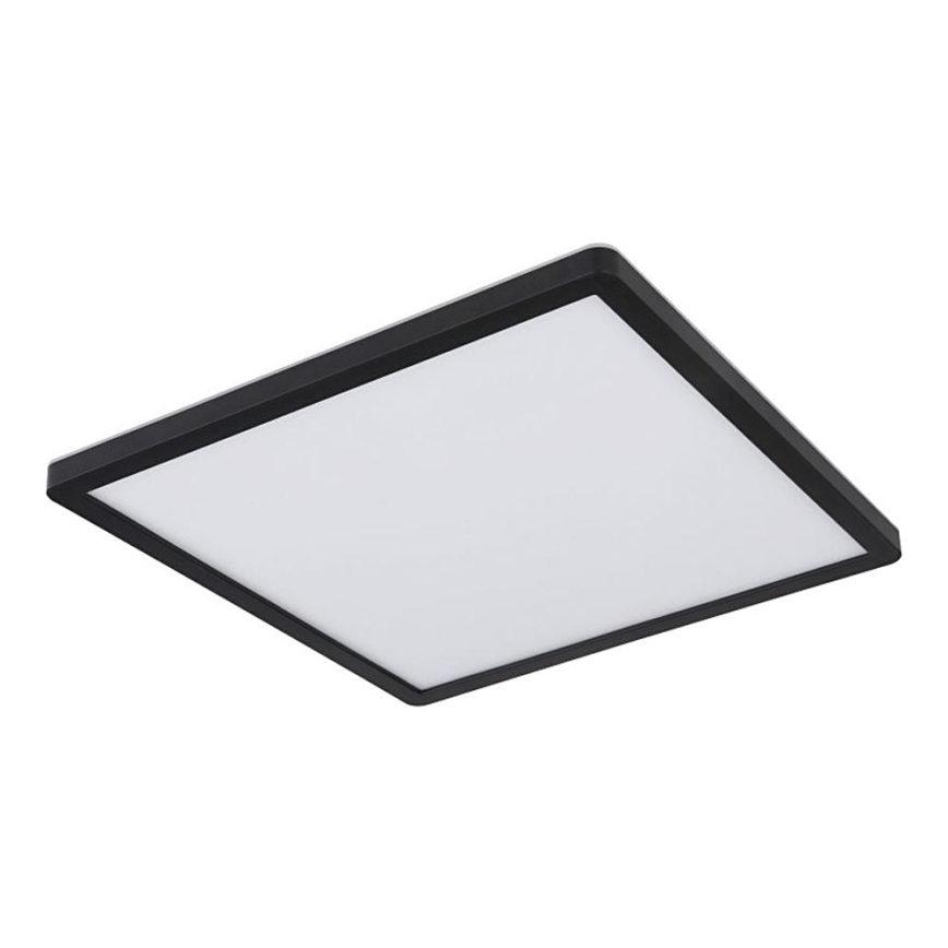 Globo - Iluminação de teto de casa de banho LED com regulação LED/24W/230V 42x42 cm IP44 preto