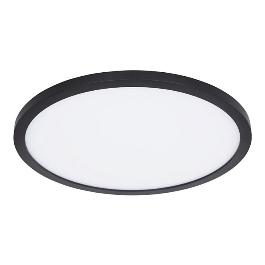 Globo - Iluminação de teto de casa de banho LED com regulação LED/24W/230V diâmetro 42 cm IP44 preto