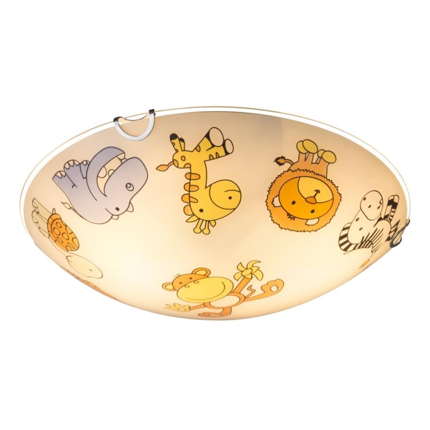 Globo - Iluminação de teto de criança 2xE27/60W/230V