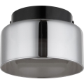 Globo - Iluminação de teto LED 1xGX53/6W/230V diâmetro 13 cm fumado/preto