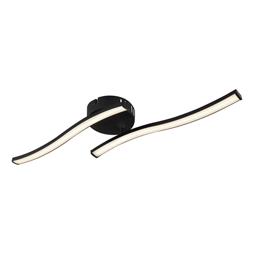 Globo - Iluminação de teto LED 2xLED/6W/230V preto