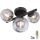 Globo - Iluminação de teto LED 3xG9/3W/230V