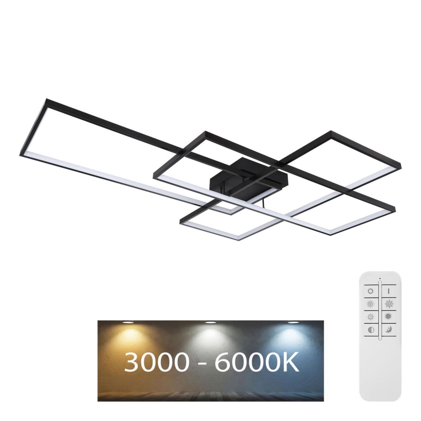 Globo - Iluminação de teto LED com regulação LED/100W/230V 3000-6000K + controlo remoto