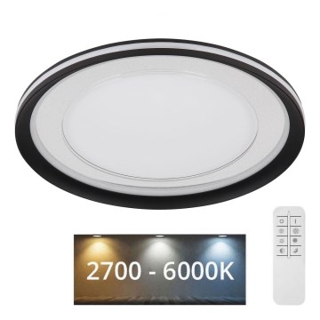 Globo - Iluminação de teto LED com regulação LED/24W/230V 2700-6000K + controlo remoto